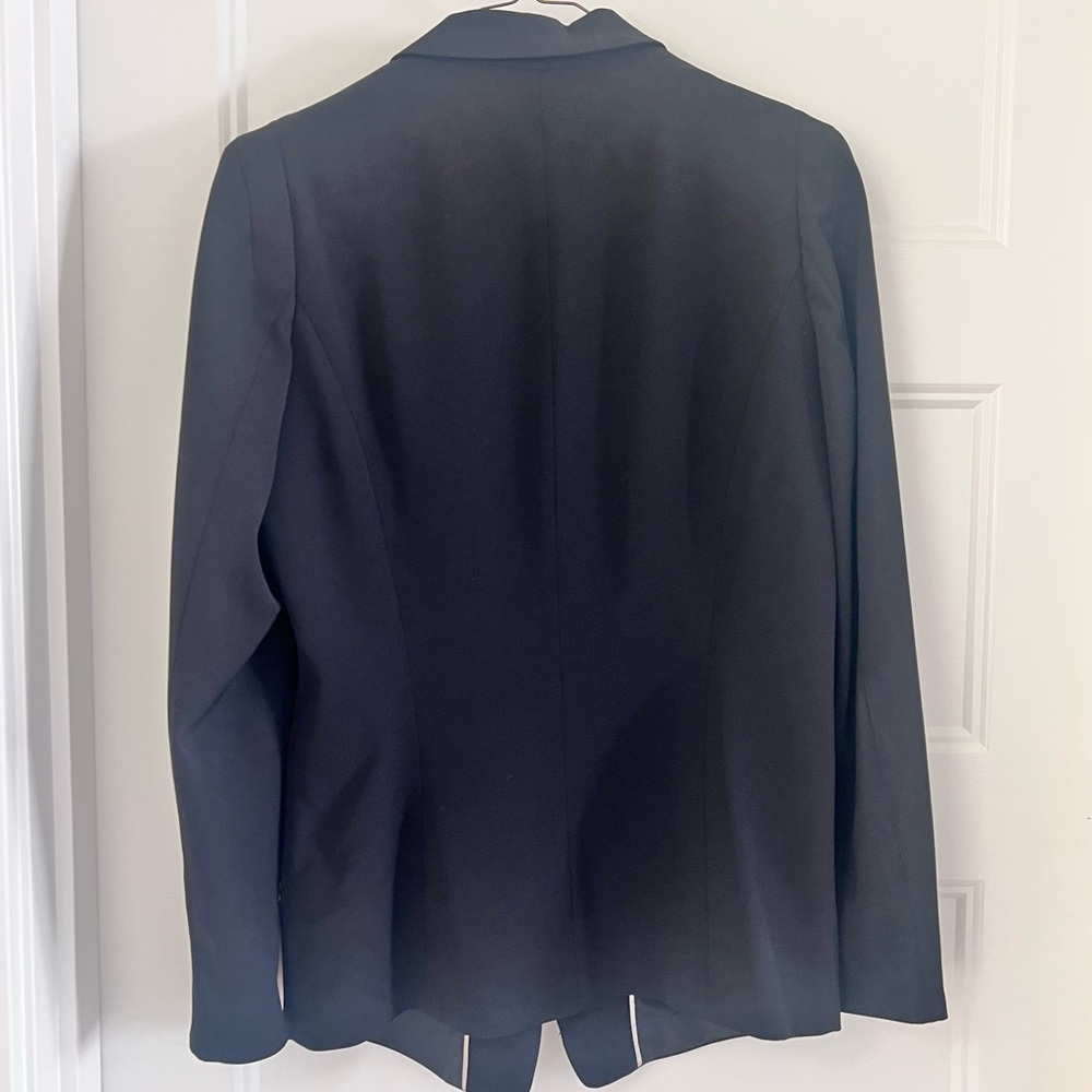 H&M Black Women's Tailored Shawl Collar Blazer - Picture 3 of 4